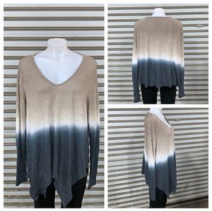 Young Fabulous & Broke ombré long sleeve sweater